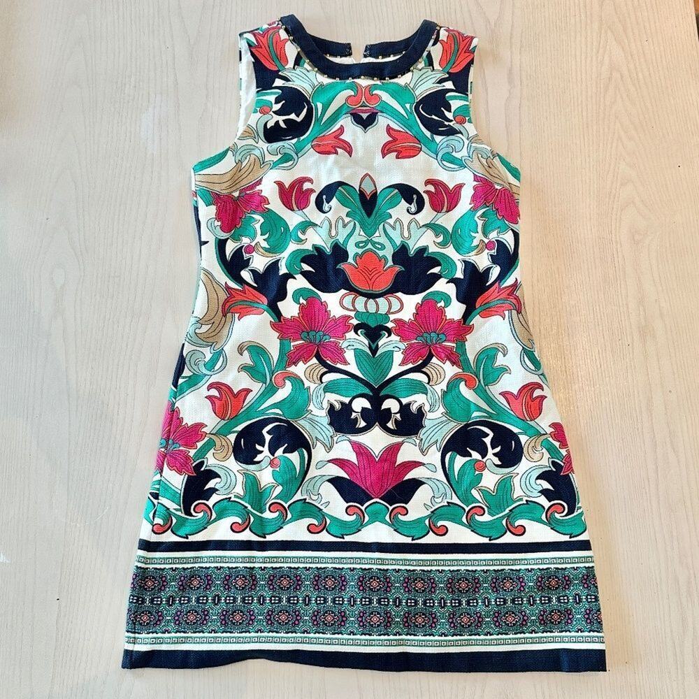 Laundry by Shelli Segal Multicolor Sleeveless Dress